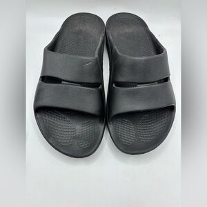 OOFOS OOriginal Recovery Slide Sandals Black M7 W9 Comfort Orthopedic